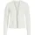 VILA Cardigan mit gerippten Abschlüssen, Offwhite, XS
