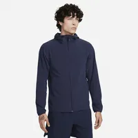 Nike Unlimited vielseitige, wasserabweisende Jacke mit Kapuze für Herren - Blau, XL