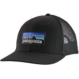 Patagonia P-6 Logo Trucker Kappe schwarz (38289-BLK)