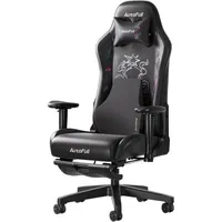 Luxuskollektion Ergonomischer Gaming-Stuhl mit Fußstütze, und