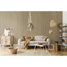 Grosfillex Wandpaneel Grosfillex Linio Bamboo 3 St. 260 x 37,5 x 0,8 cm