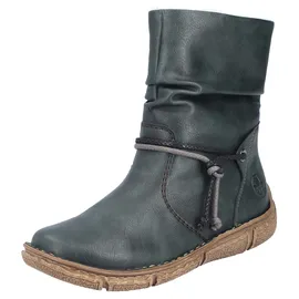 Rieker Komfort Stiefeletten in Grün 36 EU