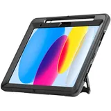 4smarts Rugged Case Grip für iPad 10.9 (10. Generation) Schwarz