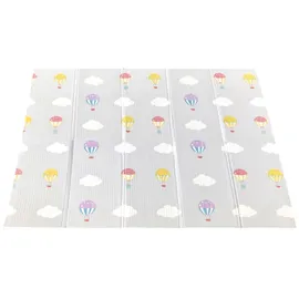 Teamson Kids Fantasy Fields Heißluftballons Kinder Sanft Baby Spielmatte 1.97m x 1.54m PS-PM002