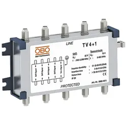 Koaxial Schutzgerät, TV 4+1