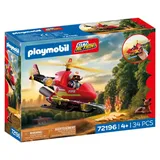Playmobil® Feuerwehr-Helikopter (72196), City Action Konstruktions-Spielset, Made in Europe bunt