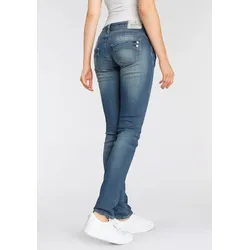 Slim-fit-Jeans »PIPER SLIM ORGANIC«, umweltfreundlich dank Kitotex Technology, Gr. 26 - Länge 30, blue sea 879, , 95681756-26 Länge 30