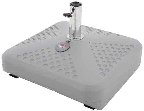 Doppler ACTIVE Füllsockel 50 - 80kg grau rollbar für Schirme bis 350cm (ohne Füllung)