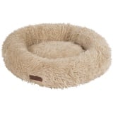 Wouapy 216821THMTE Deluxe Hundekorb, Flauschiger Korb, beige