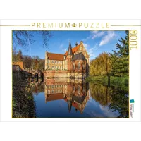 Calvendo Puzzle Burg Hülshoff 1000 Teile Lege-Größe 64 x