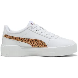 Puma Carina 3.0 Animal Kinder Weiß/Gold 31