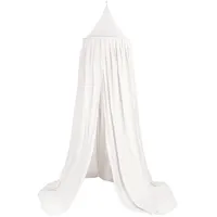 Julius Zöllner Voile Ø55 cm – für Babybett & Kinderbett – Kinderzimmer Deko – Ivory