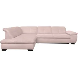 belluti Ecksofa Stoff 5-Sitzer Dunkelgrau