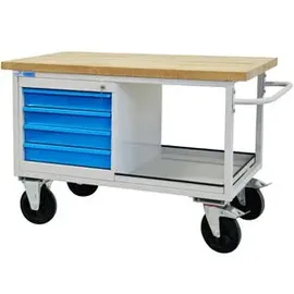 ADB Werkbank Werkstattwagen 4 Schubladen, mit Rollen,...