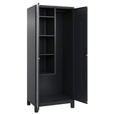 Californian Products CP Putzmittelschrank Classic Plus 080110-02 S10033 anthrazitgrau 80,0 x 50,0 x 195,0 cm, aufgebaut