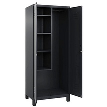 Californian Products CP Putzmittelschrank Classic Plus 080110-02 S10033 anthrazitgrau 80,0 x 50,0 x 195,0 cm, aufgebaut