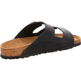 Birkenstock Arizona Nubukleder geölt schwarz 46