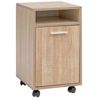 Wohnling WL5.929 Rollcontainer 33 x 38 x 60 cm braun