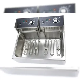 MAXIMA Gastro Fritteuse - 15 l - 1 Korb - Bis zu 3 kg Pommes