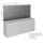 Biohort Sichtschutz 400 x 100 x 91 cm Dunkelgrau-Metallic
