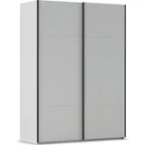 Rauch Schwebetürenschrank CONTIDO 162 x 223 x 68 cm Grau