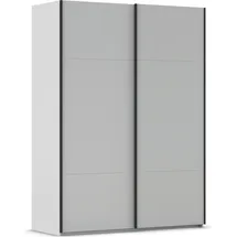 Rauch Schwebetürenschrank CONTIDO 162 x 223 x 68 cm Grau
