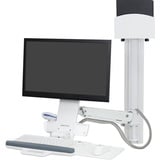 Ergotron StyleView Sit-Stand Combo System weiß (45-273-216)