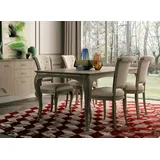 vaccari cav giovanni Esstisch 110 x 78 x 190 cm braun