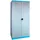 Güde Garten-Geräteschrank Stahl 92,5x38x193 cm grau matt