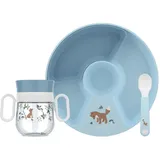 Mepal Mio Baby Geschirr-Set, 3-teilig, forest friends