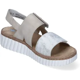 Rieker Keilsandaletten Damen Beige 41