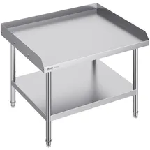 Vevor Arbeitstisch Edelstahl 762 x 914 x 660 mm Silber