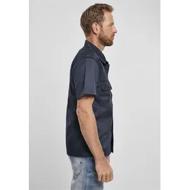 Brandit Textil Langarmhemd Blau 7XL