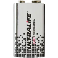 Ultralife Lithium Batterie, 9 V/1.200 mAh