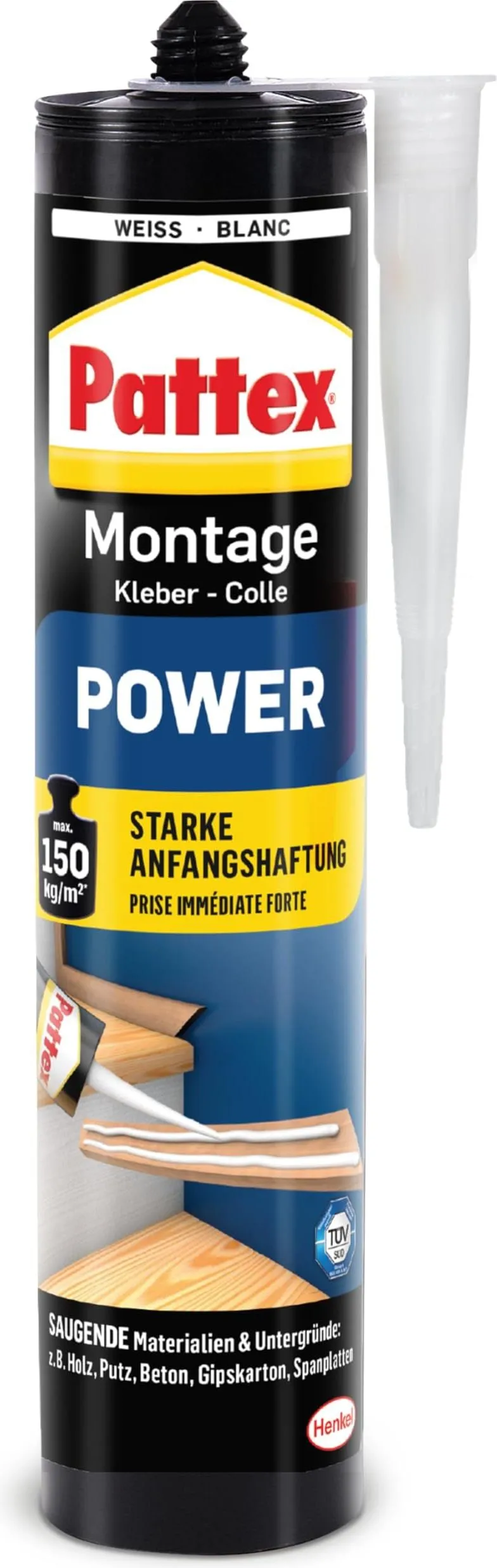 Pattex, Klebstoff, Montage Power (370 g)