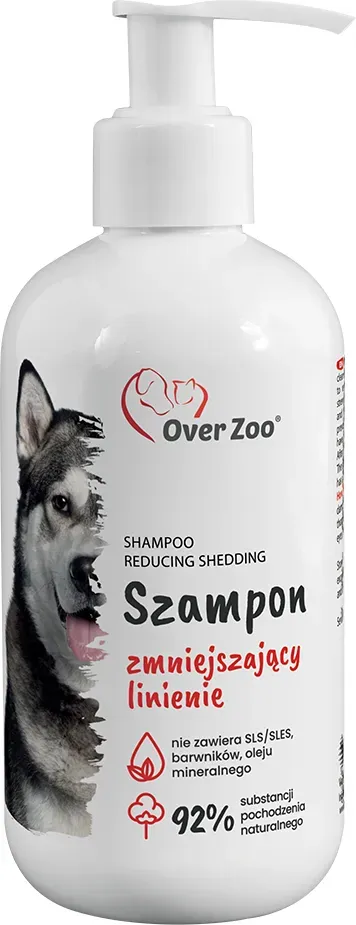 OVER ZOO Shampoo zur Reduzierung des Haarausfalls bei Ihrem Hund 250ml