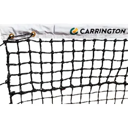 Expert Tennisnetz 3.5mm Doppelmaschen - Haltbarkeit und Effizienz SCHWARZ|WEISS|SCHWARZ No Size