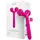 geske Sonic Facial & Body Roller & 4 in 1 Magenta