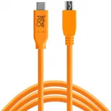 Tether Tools TetherPro USB-Datenkabel für USB-C an USB 2.0 Mini-B5 - z.B. zum Anschließen Einer Kamera an EIN Notebook