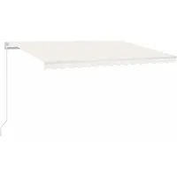 VidaXL Markise 400 x 300 cm creme