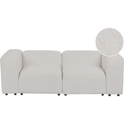 2-Sitzer Sofa Bouclé hellgrau FALSTERBO