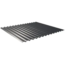 Wellblech Dach 76/18 | Profilblech | Stahl | Beschichtung 60 μm | Stärke 0,5 mm