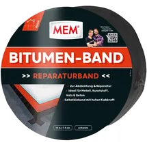 mem Bitumen-Band 10 m x 7,5 cm schwarz