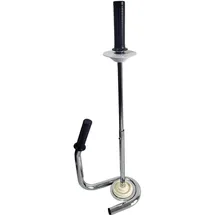 Berger & Schröter Stretchfolie Stahl (L x B) 250mm x 150mm Silber, Schwarz 1St.