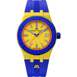Maurice Lacroix Aikon #tide Special Edition Fiba 3X3" AI2008-68YZ8-800-0 Sonderangebot" - gelb,blau - 40mm