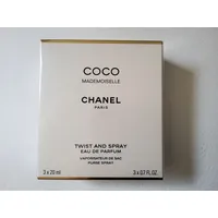 CHANEL COCO Mademoiselle Eau de Parfum 3 x 20ml (=60ml) Twist Zerstäuber+Refill