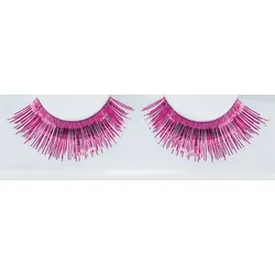 Lametta Wimpern Pink - OS
