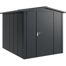 hörmann stauraumsysteme Juno Gerätehaus 2,14 x 2,62 m Anthrazitgrau