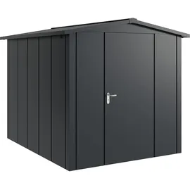 hörmann stauraumsysteme Juno Gerätehaus 2,14 x 2,62 m Anthrazitgrau