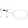 Hansgrohe Handbrause Axor innenl. WF, 120mm, 3jet, pol. bla vc